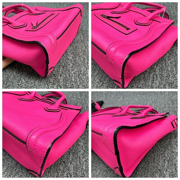 CELINE Luggage Leather Handbag 815-041025 - Picture 10 of 15